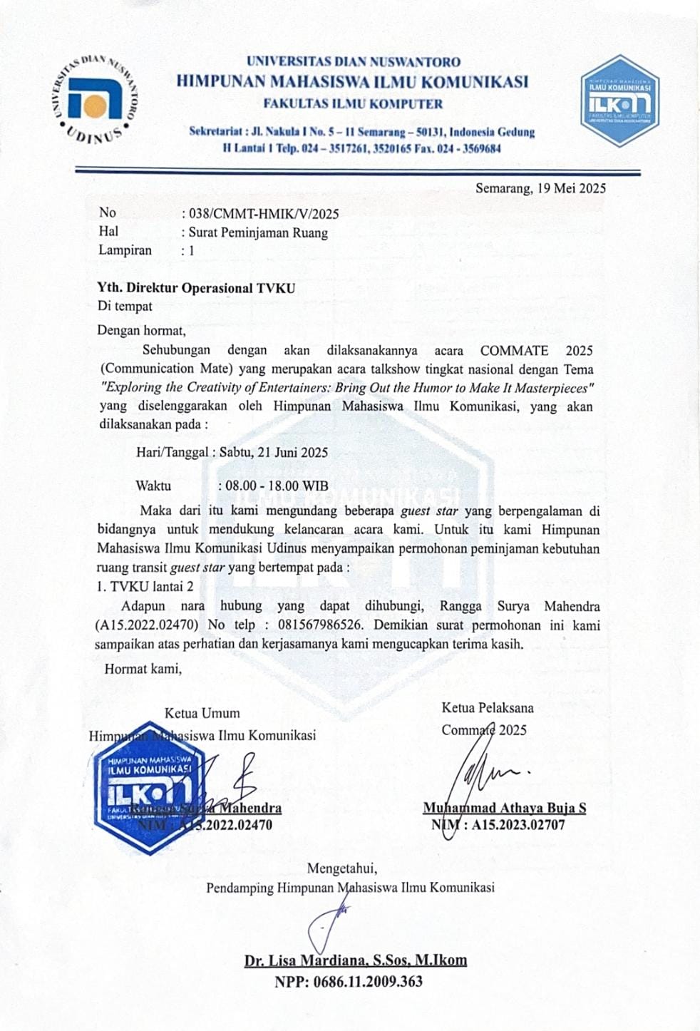 COMMUNICATION MATE